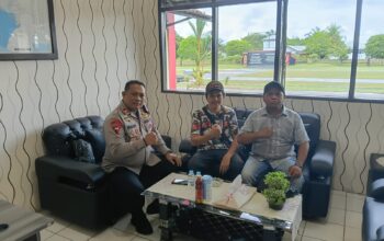 Pererat Sinergitas, Pemred Siberpatroli dan Perwakilan Indopers Sambangi Mako Batalyon B Pelopor Sampit