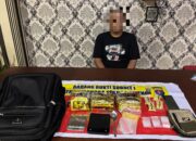 Polda Kalteng Bongkar Penyamaran Tukang Bangunan Pengedar Narkoba, 3 Kg Sabu Disita