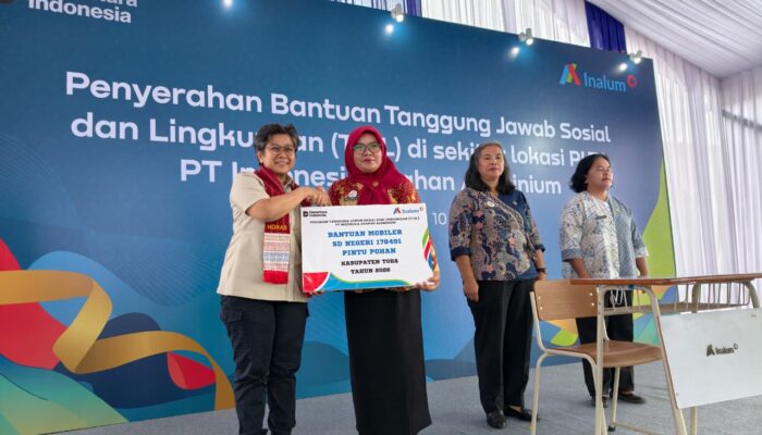 INALUM Serahkan Bantuan CSR di Kawasan Operasional Paritohan
