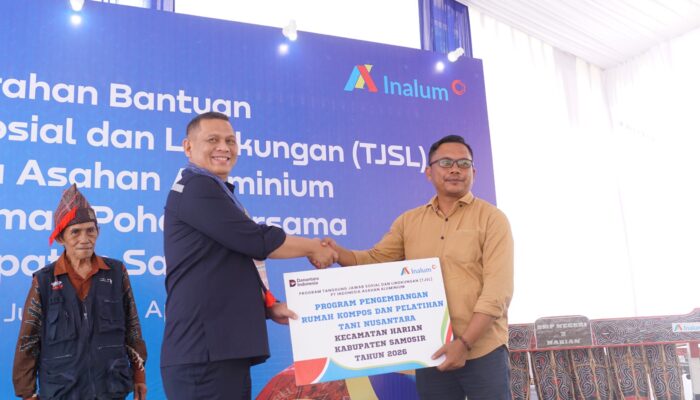 INALUM Serahkan Bantuan TJSL Untuk Dorong Pembangunan Berkelanjutan di Samosir