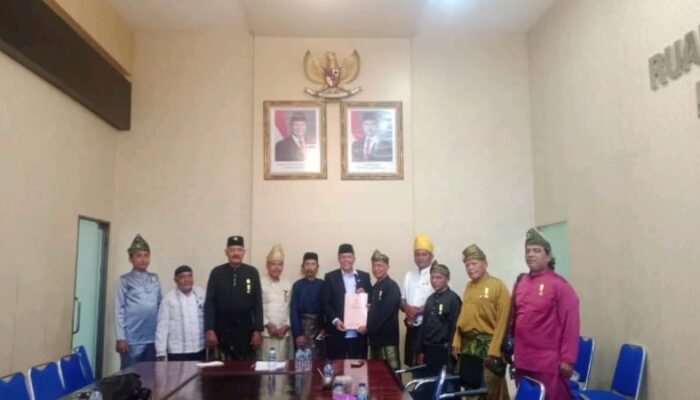 Majelis Kedatukan Melayu Sampaikan Aspirasi, DPRD Batu Bara Pertimbangkan Perda Lembaga Adat