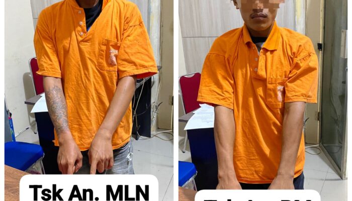 Satres Narkoba Polres Batu Bara Amankan Dua Pria di Dua Tempat Yang Berbeda