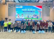 May Day 2026 di Batu Bara Berlangsung Damai, Aksi Buruh Diisi Kegiatan Sosial dan Kebersamaan
