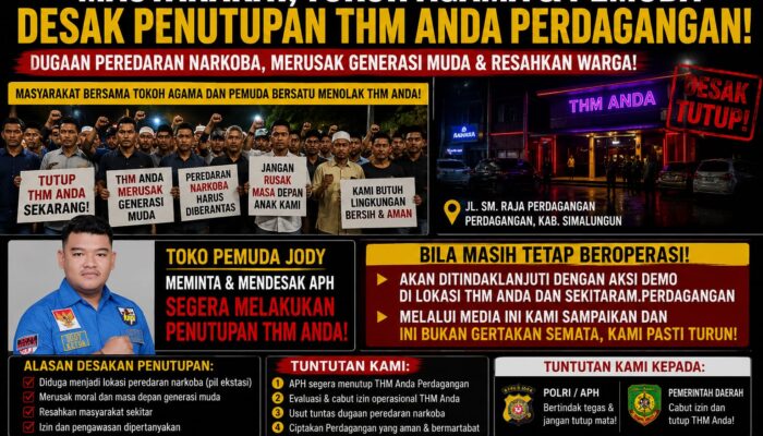 Tokoh Masyarakat,Tokoh Agama dan Pemuda Desak APH dan Instansi Terkait Segera Tutup THM Anda Perdagangan