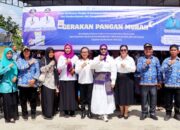 Sambut Idul Adha, Dinas Ketahanan Pangan Simalungun dan TP PKK Gelar Gerakan Pangan Murah di Kecamatan Bandar.