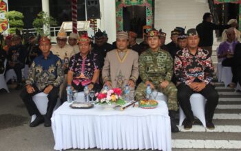 Hadiri Upacara HUT ke-69 Kalteng, Dandim 1016/Plk Ajak Masyarakat Jaga Semangat Isen Mulang