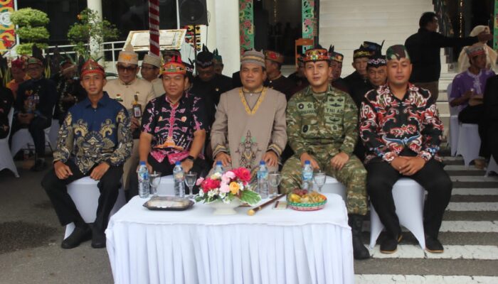 Hadiri Upacara HUT ke-69 Kalteng, Dandim 1016/Plk Ajak Masyarakat Jaga Semangat Isen Mulang