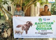Jelang Hari Raya Idul Adha 1447 H, PT Macan Sejahtera Cahaya Serahkan Hewan Kurban Untuk 4 Desa di Riau