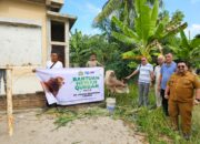 PT Macan Sejahteta Cahaya Serahkan Hewan Kurban di Kampung Mangke Batu Bara dan Masjid Al-Hidayah Perdagangan Simalungun