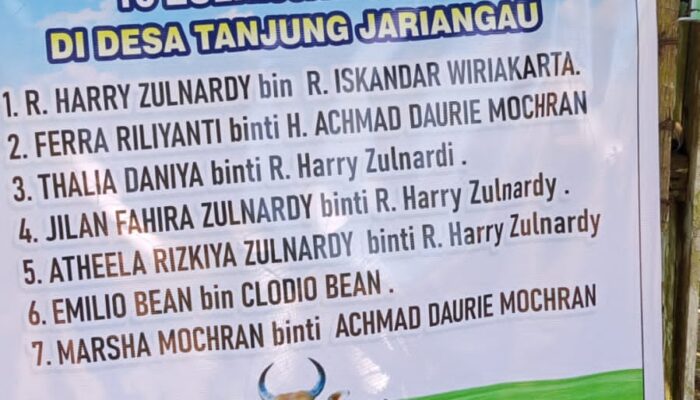 Air Mata Syukur di Mentaya Hulu: Kisah Rombongan Jakarta dan Tradisi Kurban yang Tak Pernah Putus di Tanah Leluhur