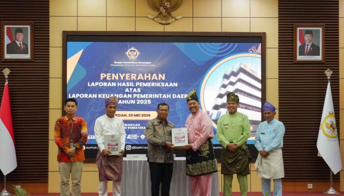 Bupati Batu Bara Terima LHP dari BPK RI, Pemkab Batu Bara Raih Opini WTP