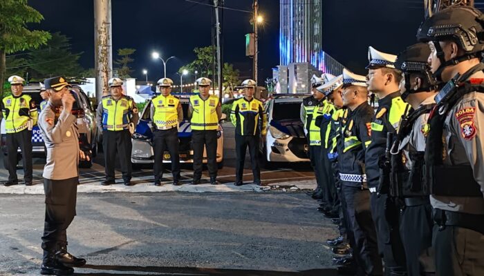 Polresta Palangka Raya Amankan Dua Kendaraan dalam Patroli Balap Liar