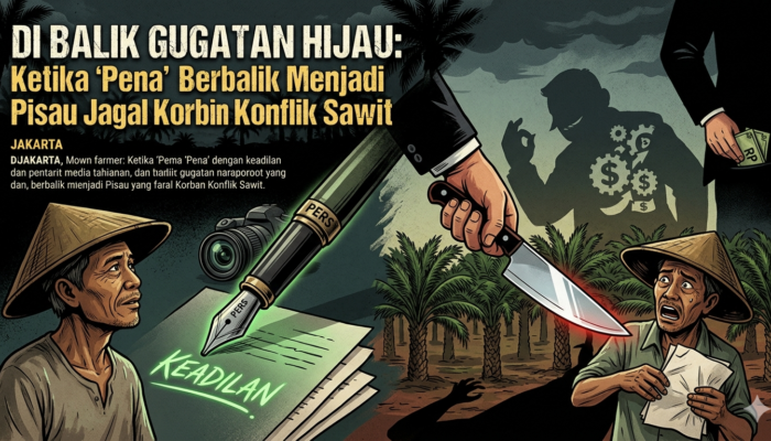 DI BALIK GUGATAN HIJAU: Ketika ‘Pena’ Berbalik Menjadi Pisau Jagal Korban Konflik Sawit