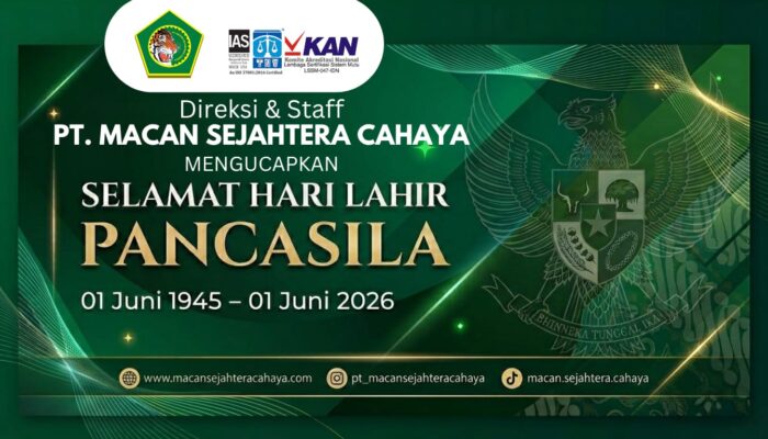 Direksi Staff Dan Segenap Jajaran PT Macan Sejahtera Cahaya & PT Ibnu Sada Jaya Mengucapkan