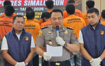 Operasi Antik Toba 2026 Polres Simalungun Ungkap 32 Kasus Tindak Pidana Narkoba Dengan 53 Orang Tersangka