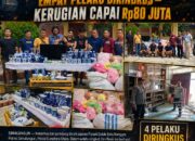 Rumah Ditinggal 7 Tahun Dijarah Habis, Polsek Dolok Batu Nanggar Bongkar Komplotan Empat Pencuri, Kerugian Korban Capai Rp 80 Juta