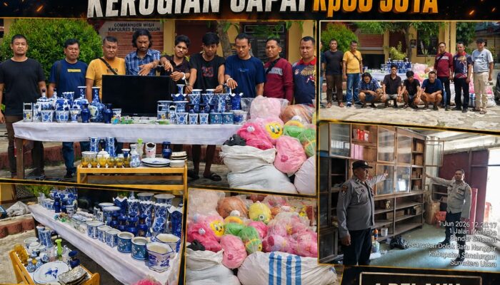 Rumah Ditinggal 7 Tahun Dijarah Habis, Polsek Dolok Batu Nanggar Bongkar Komplotan Empat Pencuri, Kerugian Korban Capai Rp 80 Juta