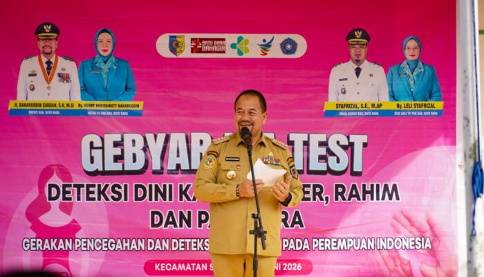 Bupati Batu Bara Dorong Pemerataan IVA Test di Seluruh Kecamatan untuk Perkuat Deteksi Dini Kanker Perempuan