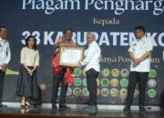 Bupati Baharuddin Siagian Raih Penghargaan Kementerian Hukum RI atas Komitmen Pelayanan Hukum di Batu Bara