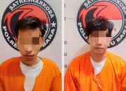 Dua Pria Warga Kecamatan Talawi Ini Tak Berkutik Ditangkap Satres Narkoba Polres Batu Bara