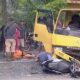 Braak! Vario Kontra Dumtruck di Jalinsum Medan-Kisaran Batu Bara, 2 Luka Parah 1 Luka Ringan