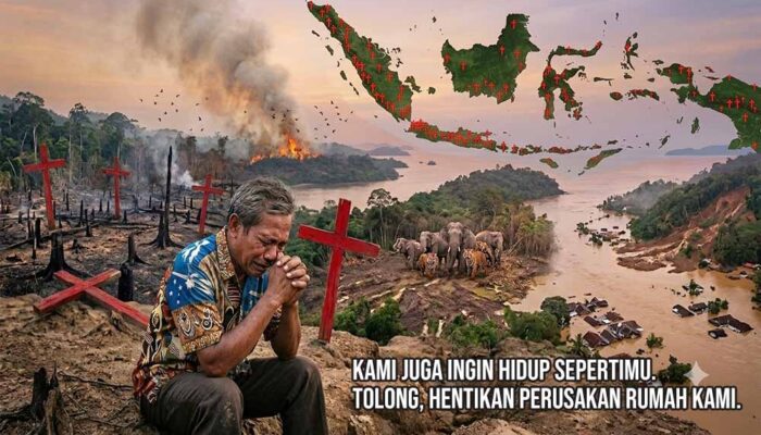 Catatan Air Mata Ibu Pertiwi: Pesta Babi, Salib Merah, dan Ratapan Jiwa Hutan yang Terluka