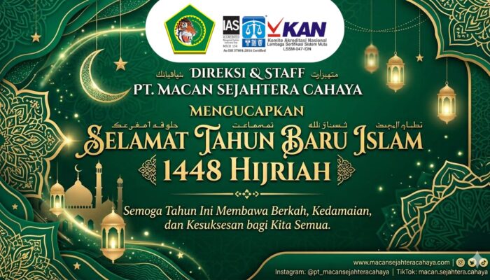 Direksi Staff Dan Segenap Jajaran PT Macan Sejahtera Cahaya Mengucapkan