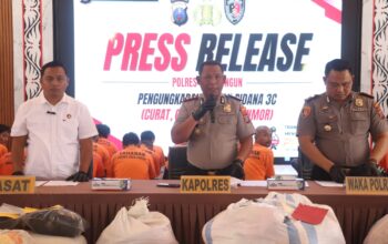 Polres Simalungun Tangkap 69 Tersangka Kasus 3C Semester I 2026, Puluhan Kasus Kejahatan Konvensional Berhasil Diungkap 