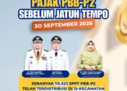 Bapenda Batu Bara Ajak Masyarakat Taat Bayar PBB-P2 Sebelum 30 September 2026