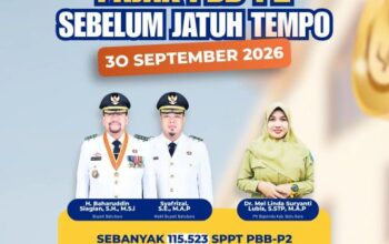 Bapenda Batu Bara Ajak Masyarakat Taat Bayar PBB-P2 Sebelum 30 September 2026