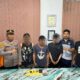 Polsek Talawi Polres Batu Bara Amankan Tiga Orang Pria Diduga Pengedar dan Pembeli Narkoba