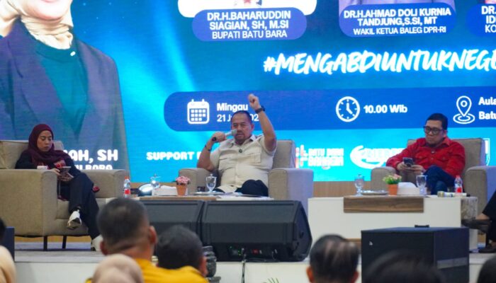 Bupati Batu Bara Ajak Masyarakat Rawat Demokrasi Melalui Dialogh Dan Partisipasi Aktif