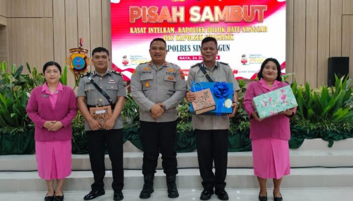 Kapolres Simalungun Pimpin Acara Pisah Sambut: Jabatan Baru Adalah Awal Pengabdian Yang Lebih Besar