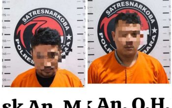 Sat Resnarkoba Polres Batu Bara Amankan 4 Pria Diduga Pengedar Etomidate