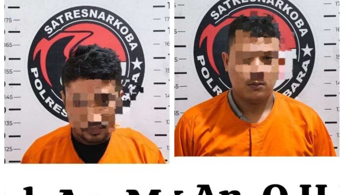 Sat Resnarkoba Polres Batu Bara Amankan 4 Pria Diduga Pengedar Etomidate
