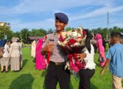 Keluarga Besar Kepala Desa Kandangan Batu Bara, Mengucapkan “Selamat Sukses Atas Kenaikan Pangkat Satu Tingkat” Kepada Briptu Alamsyah