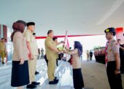 Bupati Batu Bara Lepas Kontingen Jambore Daerah Sumatera Utara XI Tahun 2026