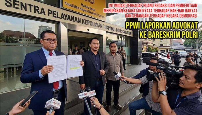Buntut Intimidasi Ruang Redaksi, Wilson Lalengke Seret Kuasa Hukum Martin Tampubolon ke Mabes Polri