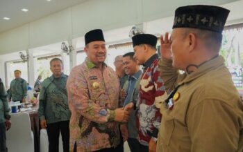 Bupati Batu Bara Hadiri Pisah Sambut Komandan Lanal Tanjung Balai Asahan