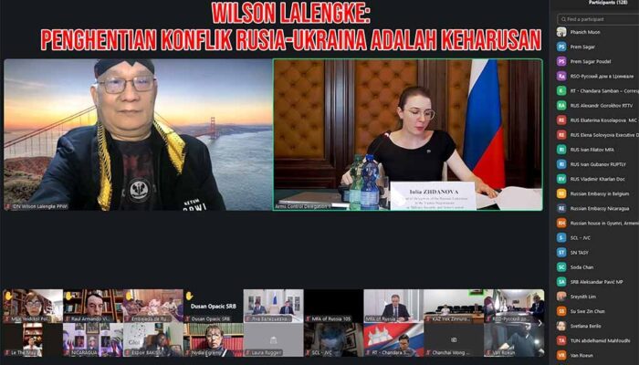 Seruan Wilson Lalengke di Forum Keamanan Militer Global: Penghentian Konflik Rusia-Ukraina adalah Keharusan