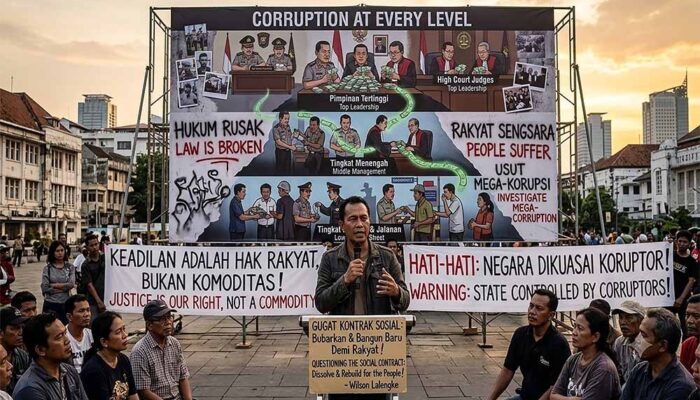 Gugatan Sosial dari Rakyat: Menakar Ulang Kontrak Sosial Indonesia di Tengah Badai Korupsi