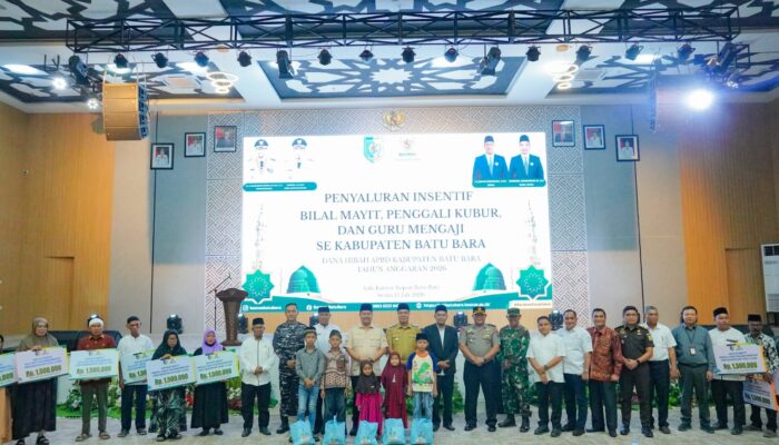 Bupati Batu Bara Tegaskan Komitmen Pemkab Salurkan Insentif bagi Bilal Mayit, Penggali Kubur, dan Guru Mengaji