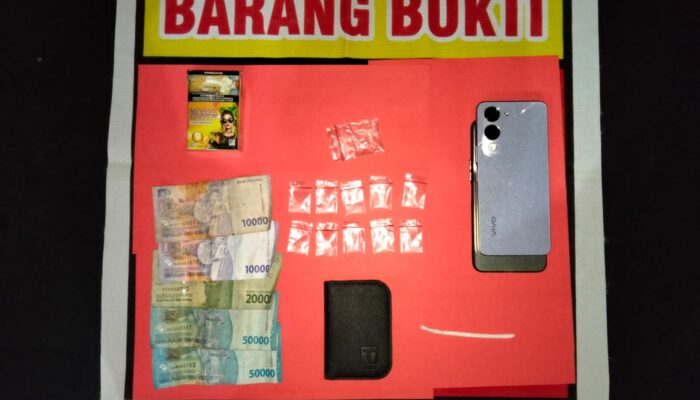 Simpan Sabu di Dalam Dompet, Pria 46 Tahun di Samuda Ditangkap Polsek Jaya Karya