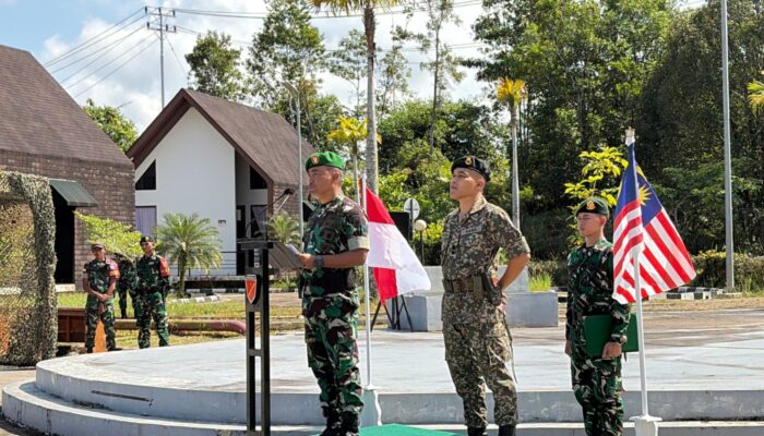 Jaga Kedaulatan Batas Negara, TNI dan TDM Resmi Buka Patroli Terkoordinasi Seri 1 Tahun 2026 di PLBN Badau