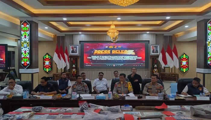 Konferensi Pers Kasus Tumbang Kalemei, Kapolda Sebutkan Fakta 3 Personel Satresnarkoba Tewas Dikeroyok Sajam Lalu Jenazah Dibuang ke Sungai