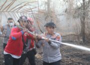 Sigap dan Sinergi, Polres Kotim Bersama BPBD Padamkan Karhutla Saat Operasi Aman Nusa II-A 2026