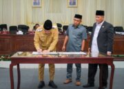 Wabup Batu Bara Hadiri Paripurna DPRD, Dua Ranperda Disetujui Seluruh Fraksi