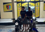 Polsek Talawi Bergerak Cepat, Dua Pelaku Pencurian Sepeda Motor Berhasil Diamankan Bersama Barang Bukti