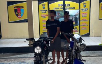 Polsek Talawi Bergerak Cepat, Dua Pelaku Pencurian Sepeda Motor Berhasil Diamankan Bersama Barang Bukti