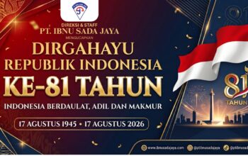 Direksi Staff Dan Segenap Jajaran PT Ibnu Sada Jaya Mengucapkan